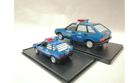 Ваз-2109 / LADA 21091 «Samara» милиция гаи 1:24 и 1:43, масштабная модель, Конверсии мастеров-одиночек, scale24
