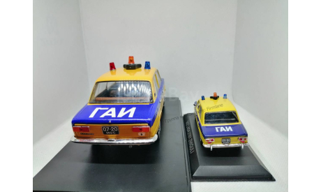 ВАЗ-2101 «Жигули» Милиция ГАИ СССР 1:24 и 1:43, масштабная модель, 1/43