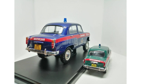 Москвич-410 «Милиция» / «ГАИ» / «ОРУД» 1:24 и 1:43, масштабная модель, Конверсии мастеров-одиночек, scale24