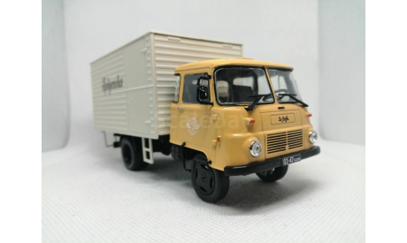 Robur LD3000 «Продуктовый фургон», масштабная модель, Автомобиль на службе, журнал от Deagostini, scale43