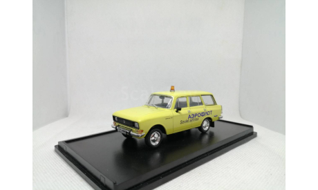 АЗЛК-Москвич-2137 «Аэрофлот», масштабная модель, Автолегенды СССР журнал от DeAgostini, scale43