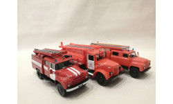 ЗиЛ-130, ГАЗ-53, МАЗ-205 «Пожарные автоцистерны»