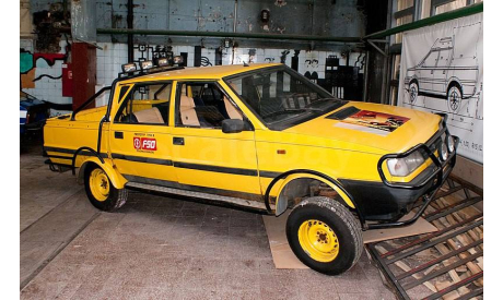 FSO Polonez Analog «Полноприводный пикап», масштабная модель, DeAgostini-Польша (Kultowe Auta), 1:43, 1/43