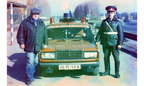 ВАЗ-2107 «Жигули» Милиция «ГАИ», масштабная модель, Конверсии мастеров-одиночек, scale43