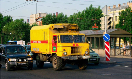 Горький - 66 «Аварийная служба» «Водоканал» «Шишига», масштабная модель, ГАЗ, Конверсии мастеров-одиночек, scale43