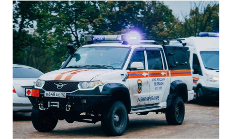TARPAN 237 «Разминирование» «МЧС» Пикап, масштабная модель, Конверсии мастеров-одиночек, scale43