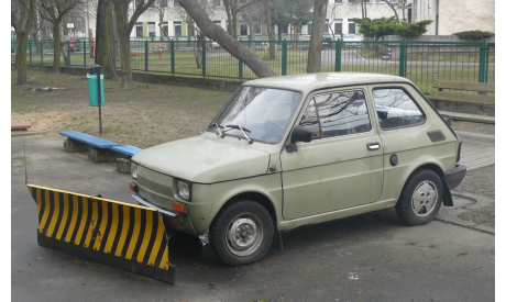 Fiat 126Р и Горький-69 Т-3 «Снегоуборочные автомобили», масштабная модель, DeAgostini, scale43