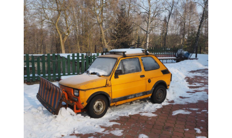Fiat 126Р и Горький-69 Т-3 «Снегоуборочные автомобили», масштабная модель, DeAgostini, scale43