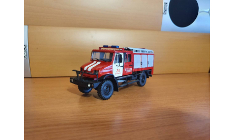 ЗиЛ-432732 АЦ-0,8-4, масштабная модель, Riddik, scale43