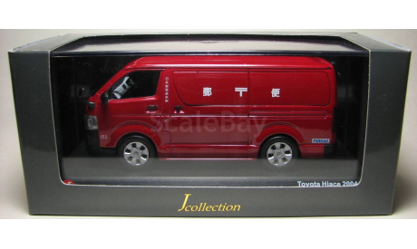 Toyota HIACE, (H200), 2004, Japan post, J-collection, 1/43, масштабная модель, scale43