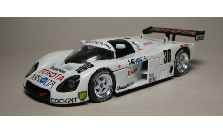 Toyota 88C, Test Car, Minolta TOM’S, JSPC, 1988, EBBRO, 1/43, редкая масштабная модель, scale43