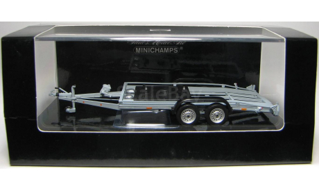 Прицеп ANHAENGER/TRAILER CAR TRAILER, Minichamps, 1/43, масштабная модель, scale43