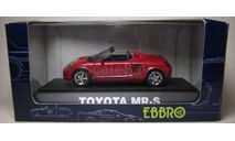 Toyota MR-S, (ZZW30), 1999, EBBRO, 1/43, редкая масштабная модель, scale43