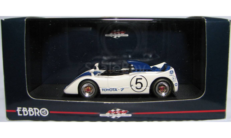 Toyota 7, Japan GP, 1969, No.5, EBBRO, 1/43, редкая масштабная модель, scale43