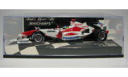 TF104, Panasonic Toyota Racing, #16, C. Da Matta, Minichamps, 1/43