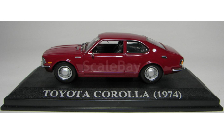 Toyota Corolla, (E20), 1974, Altaya, Os Nossos Queridos Carros vol.15, 1/43, редкая масштабная модель, 1:43