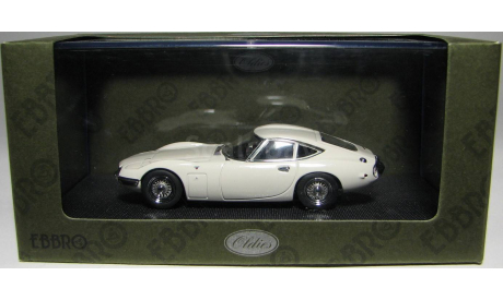 Toyota 2000GT, prototype, 1965, EBBRO, 1/43, редкая масштабная модель, scale43