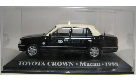 Toyota CROWN, (GXS10), Macau Taxi, 1998, Altaya, 1/43, масштабная модель, Altaya Taxi, scale43