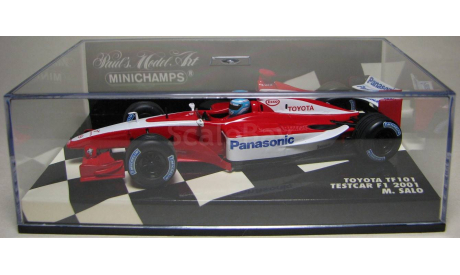 Toyota TF101, Panasonic Toyota Racing, Testcar M. Salo, 2001, Minichamps,1/43, масштабная модель, 1:43