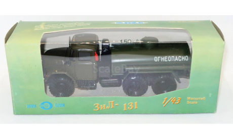 ЗиЛ 131 бензовоз Элекон, масштабная модель, scale43