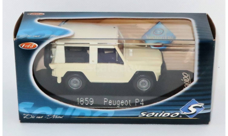 Peugeot P4, масштабная модель, Solido, scale43