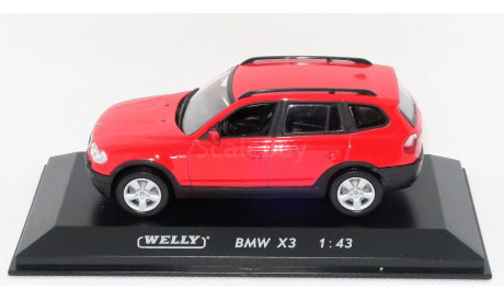 BMW X3 Welly, масштабная модель, 1:43, 1/43