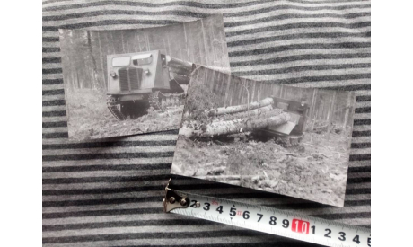 Фото трелёвочного трактора ТДТ-40 (2 шт.), литература по моделизму