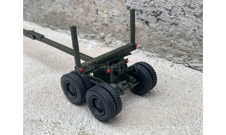 КрАЗ - 255Л - лесовоз, масштабная модель трактора, Наш Автопром, scale43