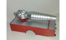 Турбореактивный модуль (надстройка газоводяного тушения), запчасти для масштабных моделей, DeAgostini, scale43