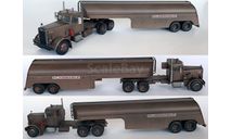 Peterbilt 281 Flammable из фильма Дуэль, масштабная модель, Altaya, scale43