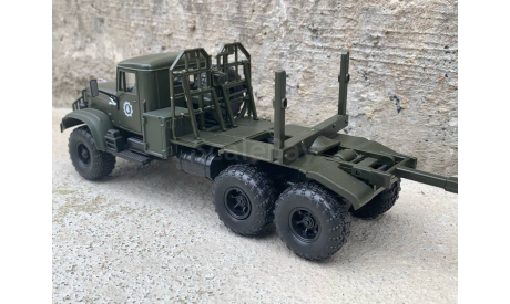 КрАЗ - 255Л - лесовоз, масштабная модель трактора, Наш Автопром, scale43