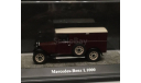 Mercedes-Benz 1-43, масштабная модель, Premium Classixxs, scale43