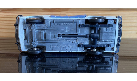 Волга ГАЗ 3102 Эскорт ГАИ, масштабная модель, Агат/Моссар/Тантал, scale43