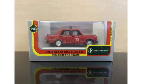 ВАЗ-2107 пожарная, масштабная модель, scale43