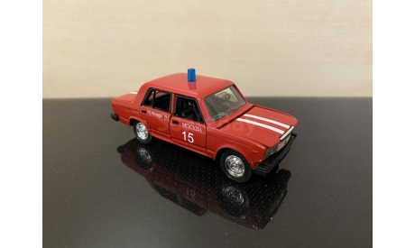 ВАЗ-2107 пожарная, масштабная модель, scale43