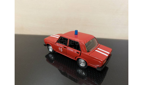 ВАЗ-2107 пожарная, масштабная модель, scale43