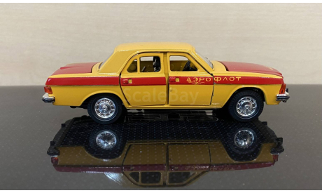 ГАЗ 3102 АЭРОФЛОТ, масштабная модель, Агат/Моссар/Тантал, scale43