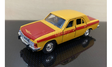 ГАЗ 3102 АЭРОФЛОТ, масштабная модель, Агат/Моссар/Тантал, scale43
