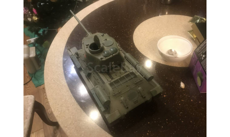 Продам недособранный танк Т-34, масштабные модели бронетехники, scale16