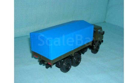 КаМАЗ-43105 с тентом (Элекон) 1:43, масштабная модель, scale43