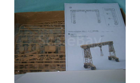 Немецкий козловой кран Fries Kran 16t Strabo Kran (1:35), сборная модель (другое), scale35, Trumpeter