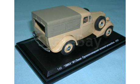 ГАЗ-М1 цельнометаллический пикап (1:43), масштабная модель, scale43, Наш Автопром