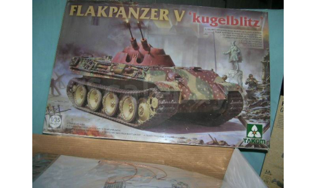 Немецкая ЗСУ Flakpanzer V ’Kugelblitz’ (1:35), сборные модели бронетехники, танков, бтт, scale35