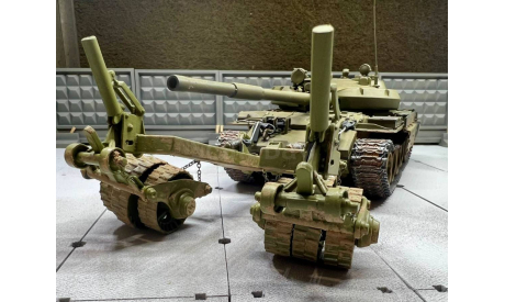 KIT КМТ - 7 колейный минный трал, сборные модели бронетехники, танков, бтт, КМТ - 7 (Т - 55, Т - 62, Т - 64, Т - 72, Т - 90), My life - My scale, 1:43, 1/43
