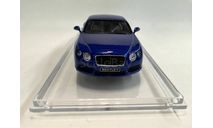 Bentley Continental GT V8 2011 синий металлик, масштабная модель, Minichamps, scale43