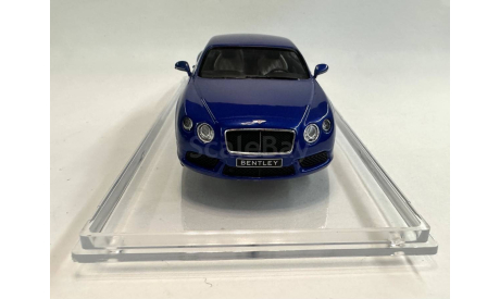 Bentley Continental GT V8 2011 синий металлик, масштабная модель, Minichamps, scale43