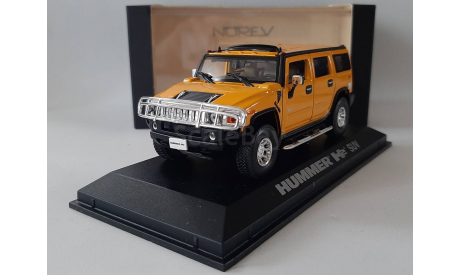 Hummer H2 SUV 2005 Yellow, масштабная модель, Norev, scale43