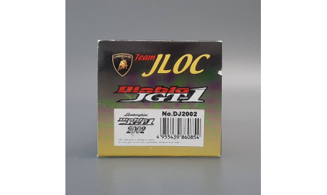 Бокс и картон от Lamborghini Diablo JGT-1 2002 team JLOC EBBRO, масштабная модель, scale43