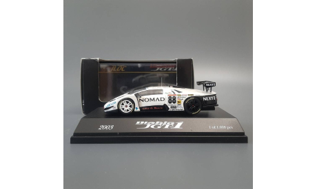 Бокс и картон от Lamborghini Diablo JGT-1 2003 team JLOC, масштабная модель, Ebbro, scale43
