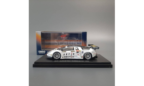 Бокс и картон от Lamborghini Murcielago RG-1 Super GT 500 #88 2005 White EBBRO, масштабная модель, scale43